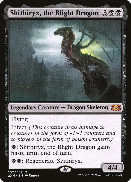 Image for Skithiryx, the Blight Dragon (107) (2XM) - Magic: The Gathering