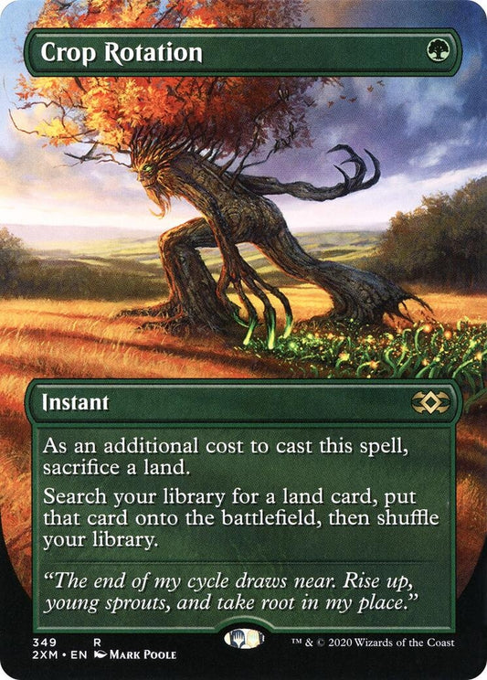 Image for Crop Rotation (Borderless) (349) (2XM) - Magic: The Gathering