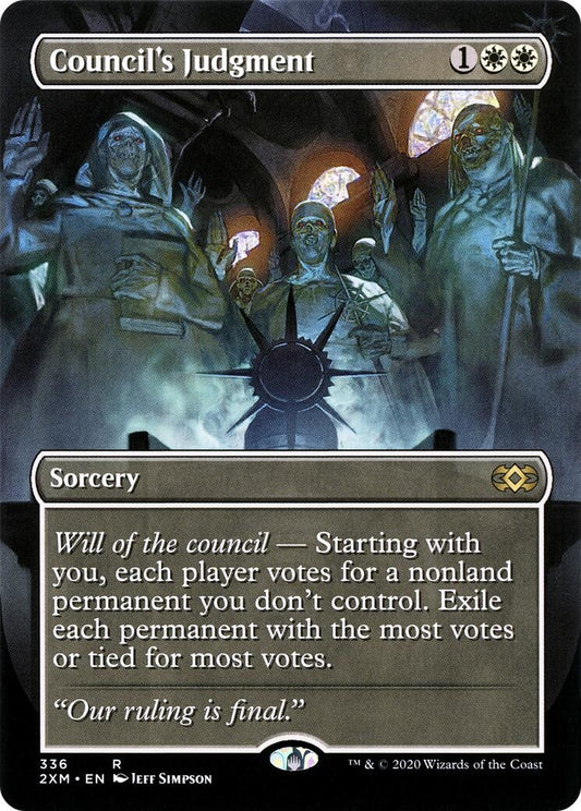 Image for Council's Judgment (Borderless) (336) (2XM) - Magic: The Gathering