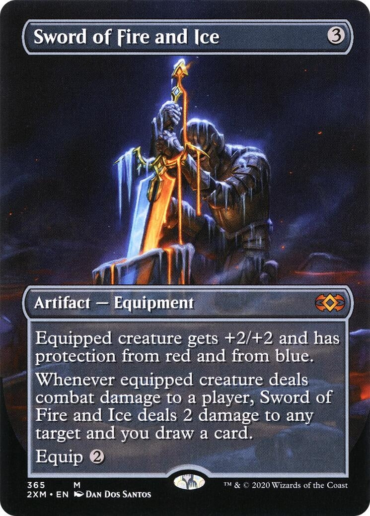 Sword of Fire and Ice (Borderless) (365) (2XM)