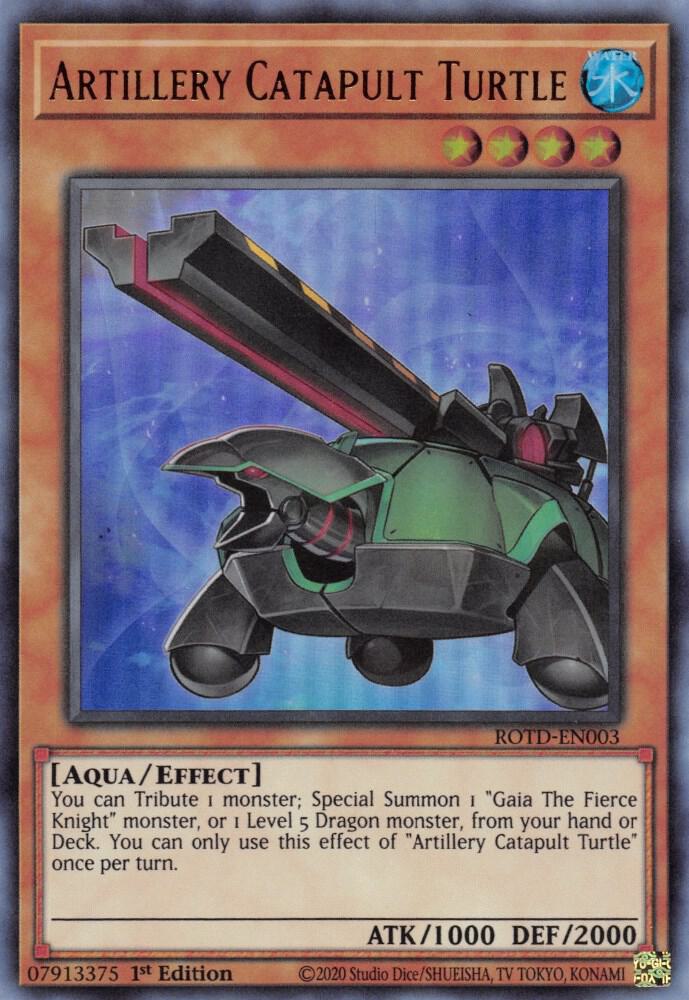 Artillery Catapult Turtle (ROTD-EN003) (ROTD)