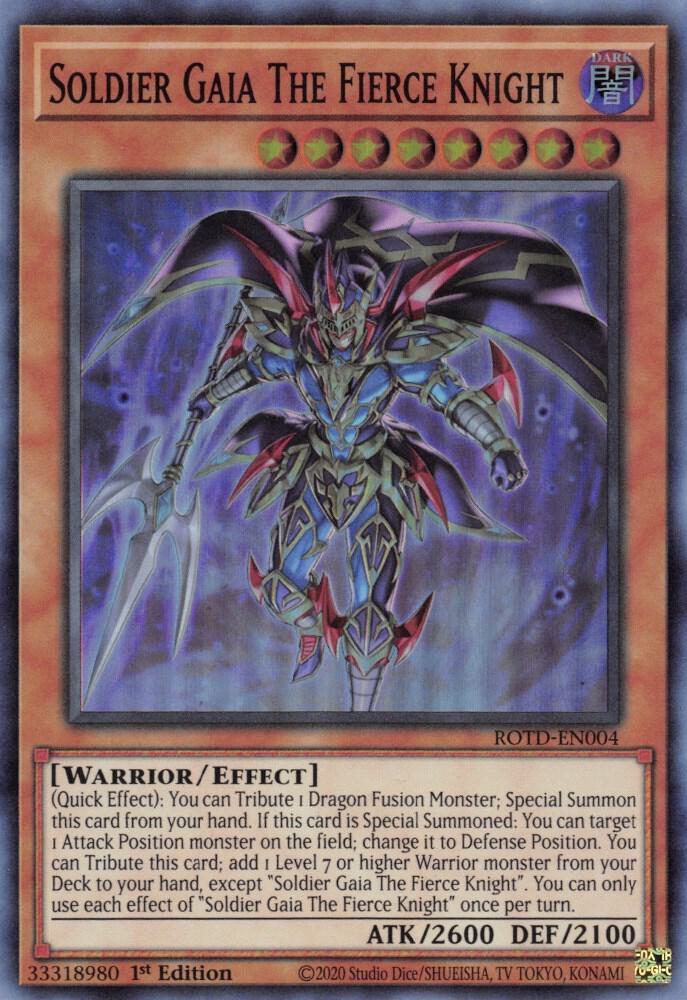 Soldier Gaia The Fierce Knight (ROTD-EN004) (ROTD)