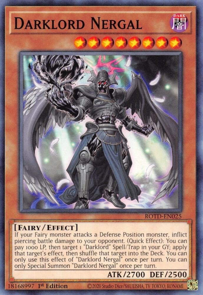 Darklord Nergal (ROTD-EN025) (ROTD)