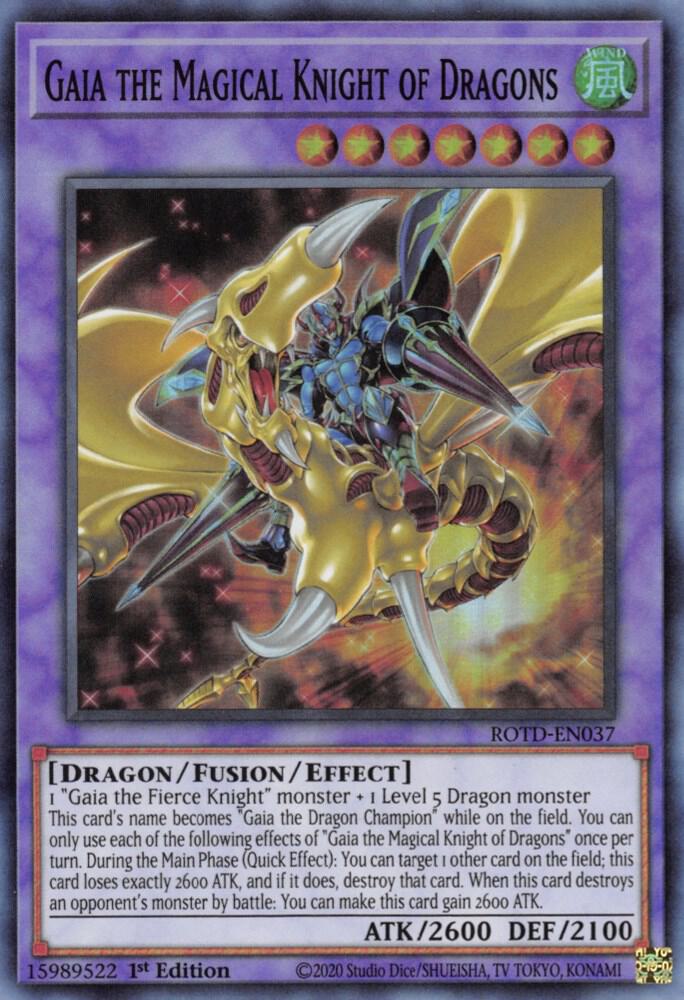 Gaia the Magical Knight of Dragons (ROTD-EN037) (ROTD)
