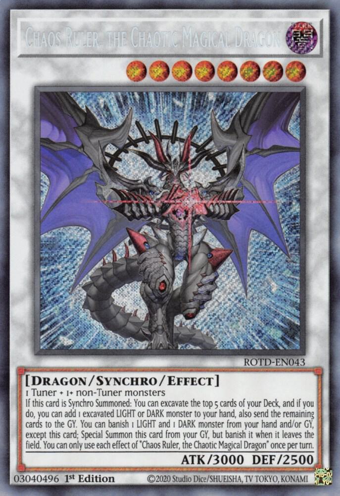 Chaos Ruler, the Chaotic Magical Dragon (ROTD-EN043) (ROTD)