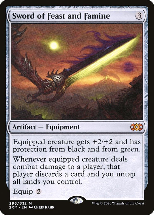 Image for Sword of Feast and Famine (296) (2XM) - Magic: The Gathering