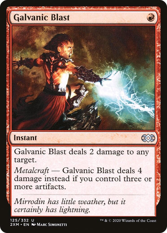 Image for Galvanic Blast (125) (2XM) - Magic: The Gathering