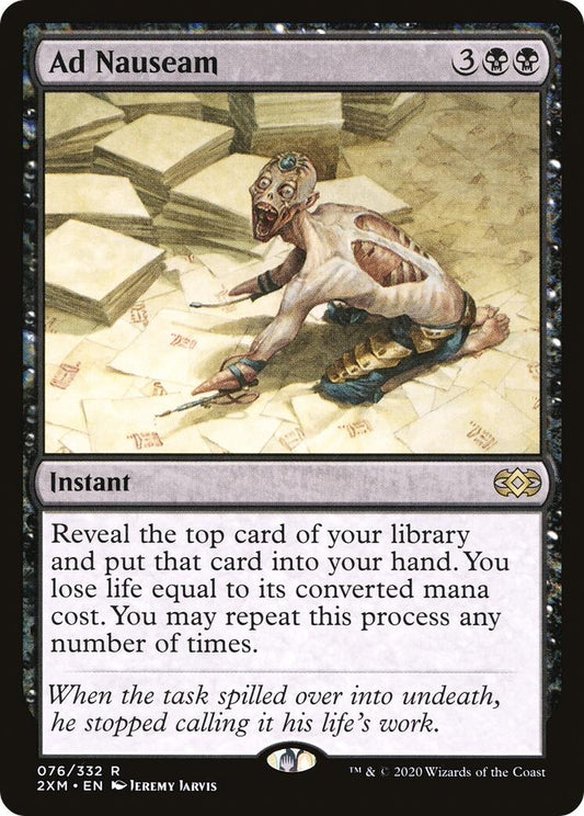 Image for Ad Nauseam (76) (2XM) - Magic: The Gathering