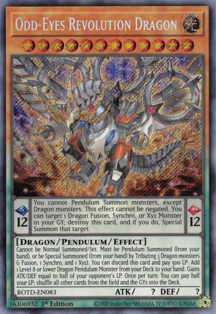 Odd-Eyes Revolution Dragon (ROTD-EN083) (ROTD)