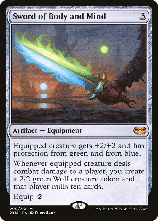 Image for Sword of Body and Mind (295) (2XM) - Magic: The Gathering