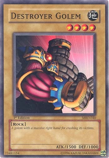 Destroyer Golem (MRD-040) (MRD)