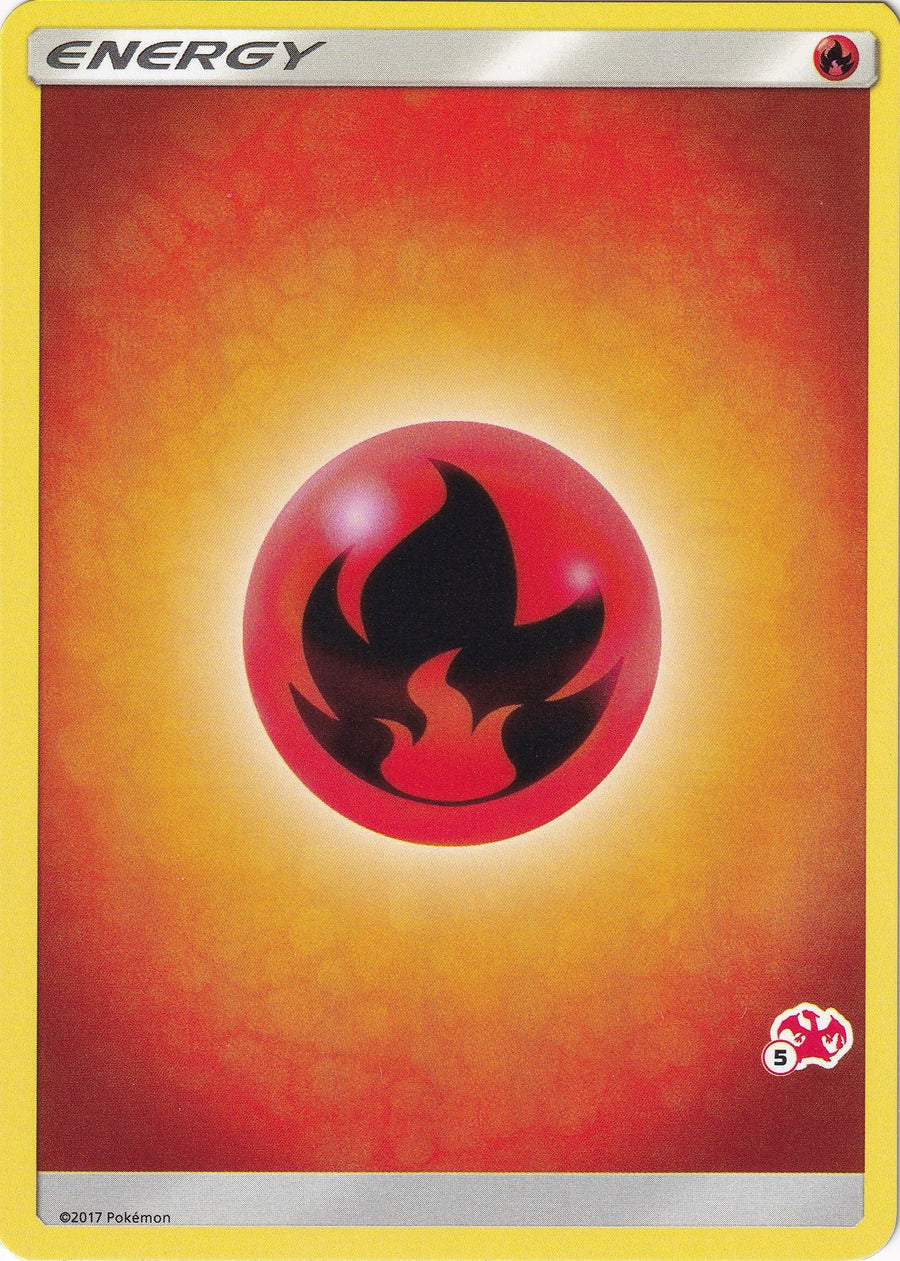 Fire Energy (#5 Charizard Stamped) (BTA)