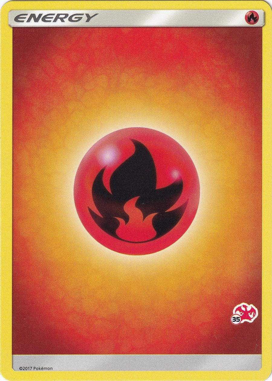 Fire Energy (#35 Charizard Stamped) (BTA)