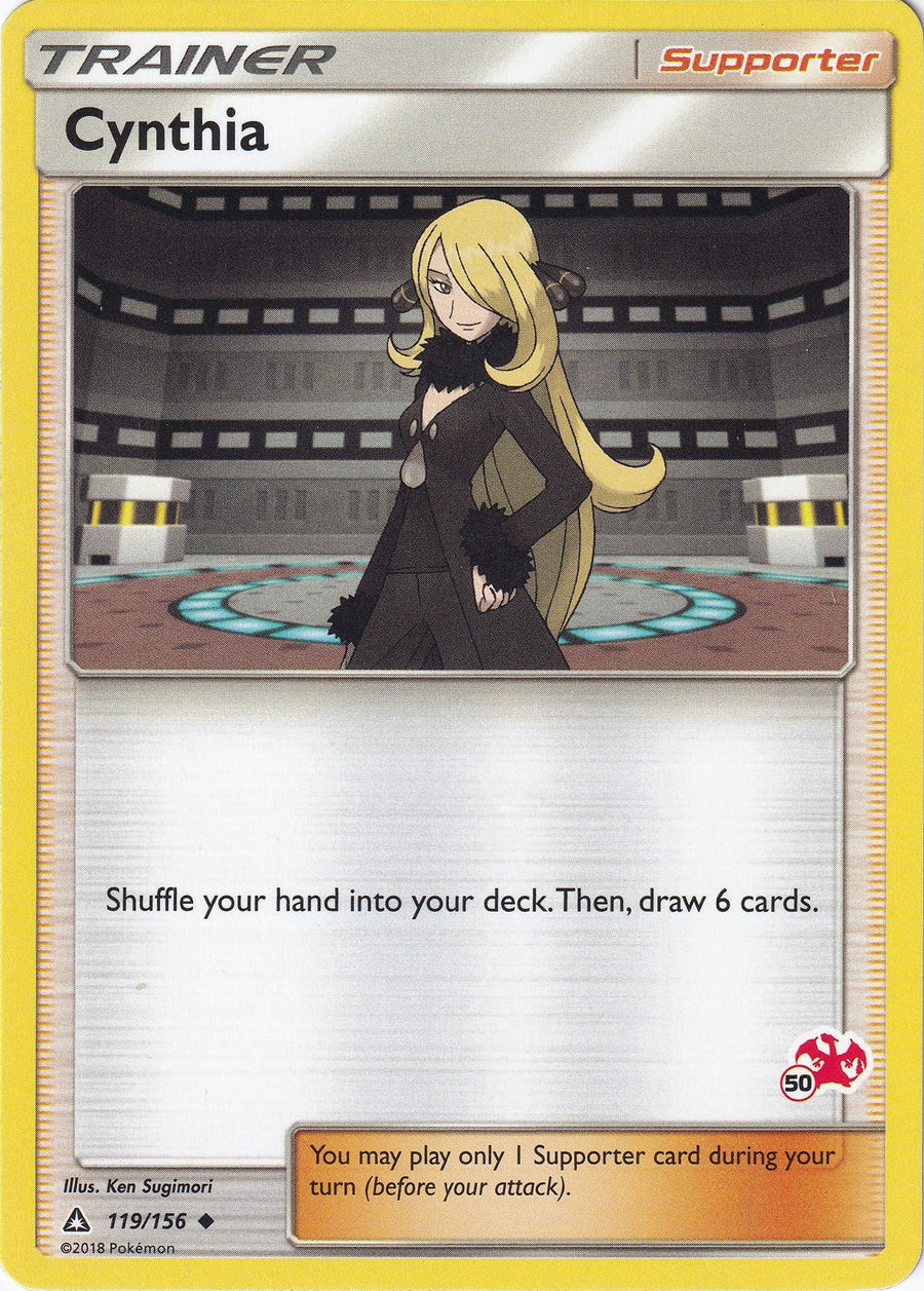 Cynthia - 119/156 (#50 Charizard Stamped) (119/156) (BTA)