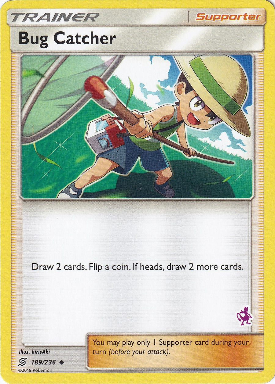 Bug Catcher - 189/236 (Mewtwo Stamped) (189/236) (BTA)