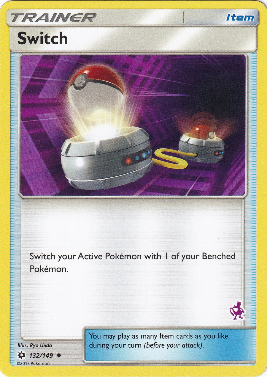 Switch - 132/149 (Mewtwo Stamped) (132/149) (BTA)