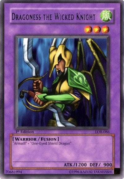 Dragoness the Wicked Knight (LOB-086) (LOB)