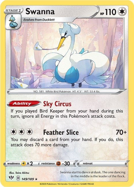 Swanna (149/189) (SWSH03)