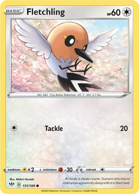Fletchling (151/189) (SWSH03)