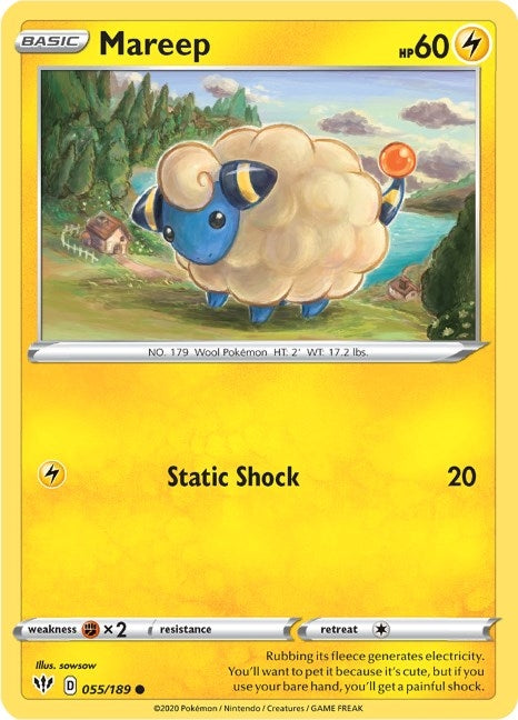 Mareep (055/189) (SWSH03)