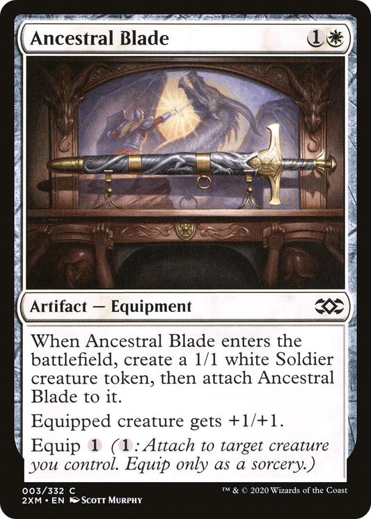 Image for Ancestral Blade (3) (2XM) - Magic: The Gathering
