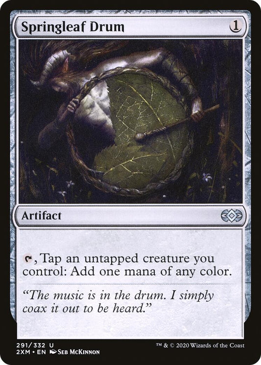 Image for Springleaf Drum (291) (2XM) - Magic: The Gathering