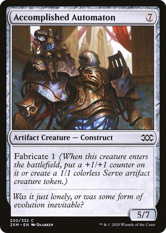 Image for Accomplished Automaton (230) (2XM) - Magic: The Gathering