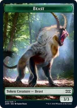 Image for Beast Token (13) (2XM) - Magic: The Gathering