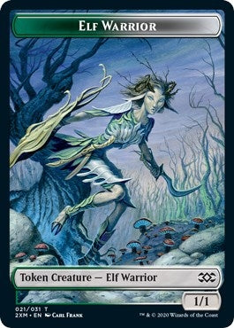 Elf Warrior Token (21) (2XM)