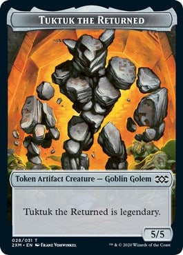 Image for Tuktuk the Returned Token (28) (2XM) - Magic: The Gathering