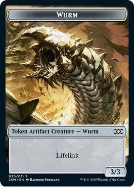 Image for Wurm (030) Token (30) (2XM) - Magic: The Gathering