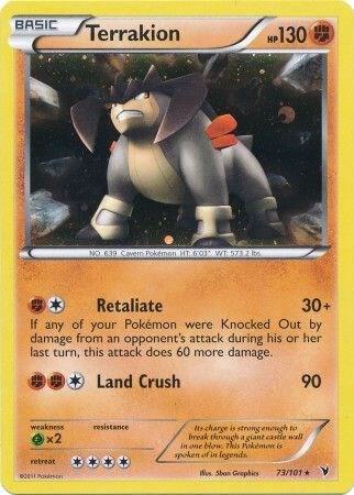 Terrakion - 73/101 (Cosmos Holo) (073/101) (BLE)