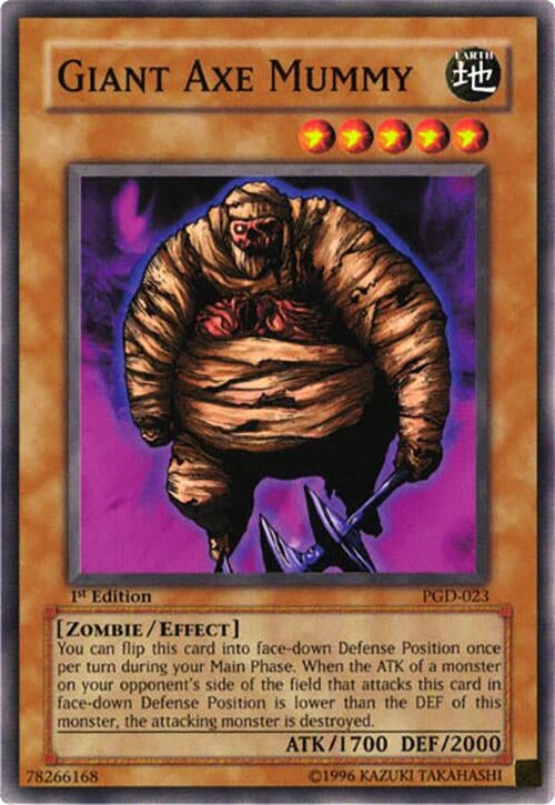 Giant Axe Mummy (PGD-023) (PGD)