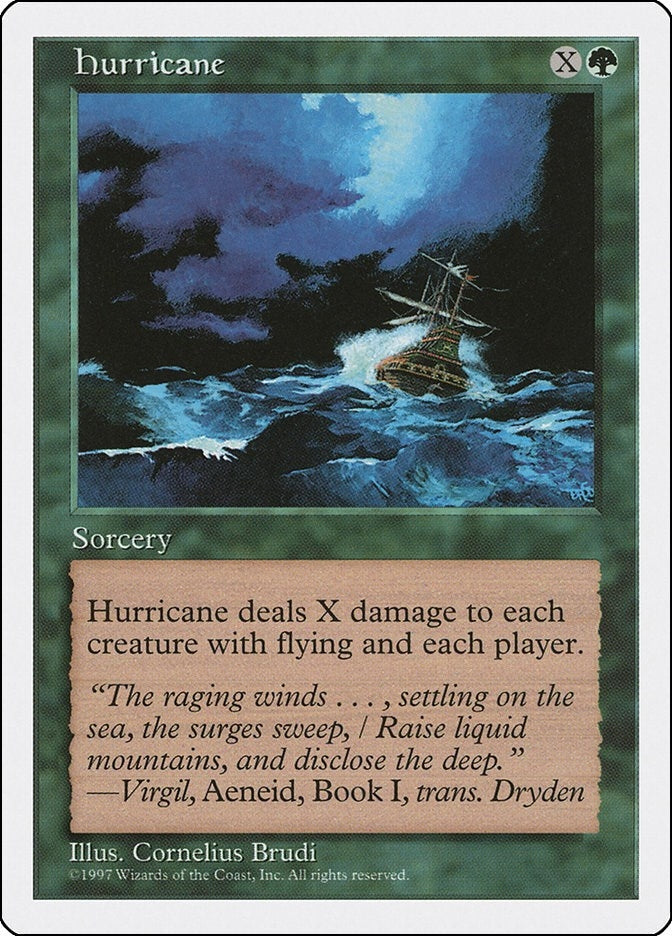 Image for Hurricane (5ED) - Magic: The Gathering