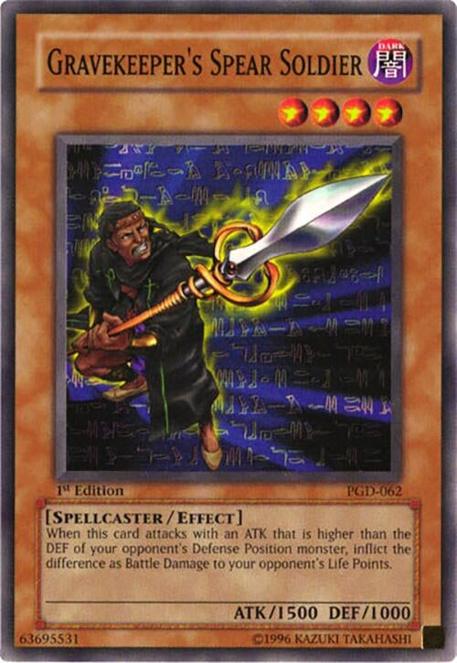 Gravekeeper's Spear Soldier (PGD-062) (PGD)