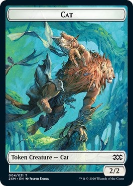 Image for Cat // Myr (024) Double-Sided Token (4 // 24) (2XM) - Magic: The Gathering