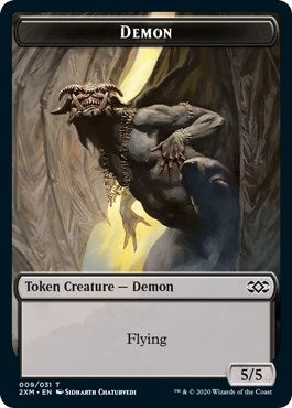 Image for Demon // Elemental Double-Sided Token (9 // 20) (2XM) - Magic: The Gathering