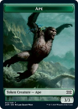 Image for Ape // Beast Double-Sided Token (12 // 13) (2XM) - Magic: The Gathering