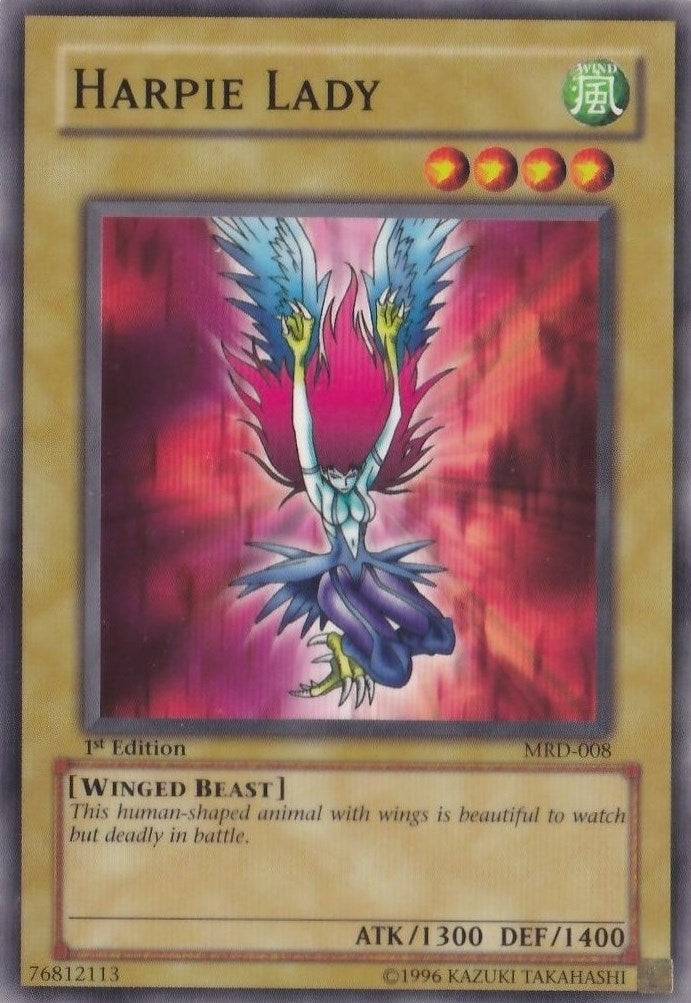 Harpie Lady (Original Artwork) (MRD-008) (MRD)