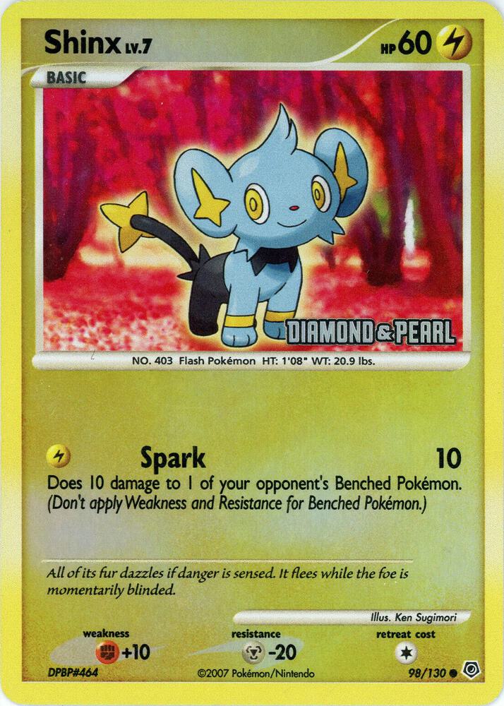 Shinx - 98/130 [Diamond & Pearl] (098/130) (BKP)