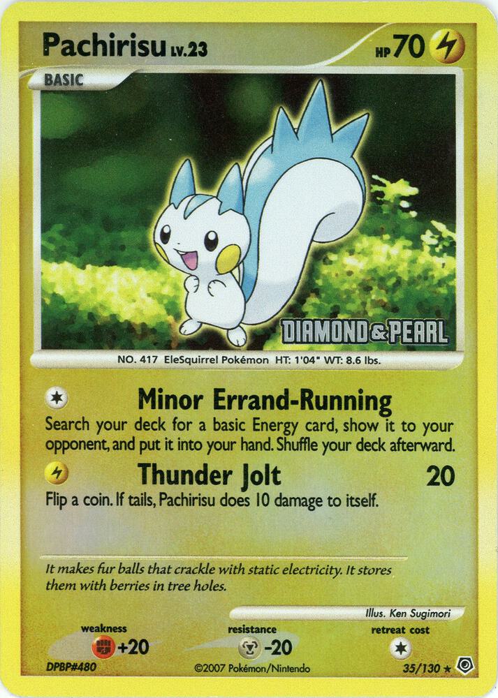 Pachirisu - 35/130 [Diamond & Pearl] (035/130) (BKP)