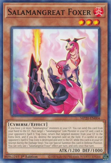 Salamangreat Foxer (MP20-EN004) (MP20)