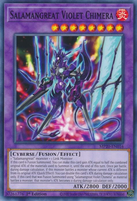 Salamangreat Violet Chimera (MP20-EN016) (MP20)