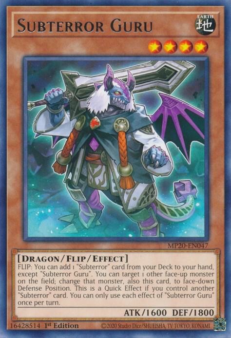 Subterror Guru (MP20-EN047) (MP20)