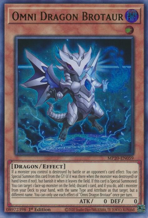 Omni Dragon Brotaur (MP20-EN059) (MP20)