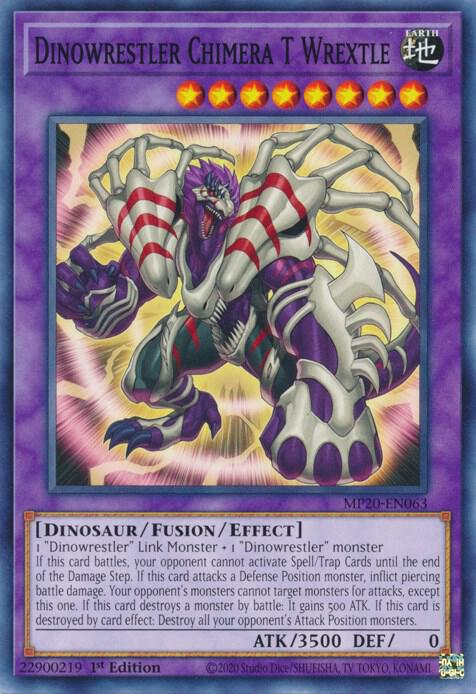 Dinowrestler Chimera T Wrextle (MP20-EN063) (MP20)