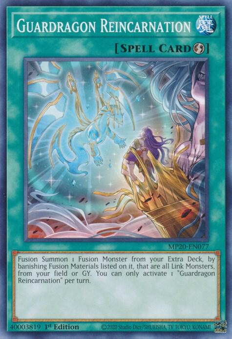 Guardragon Reincarnation (MP20-EN077) (MP20)