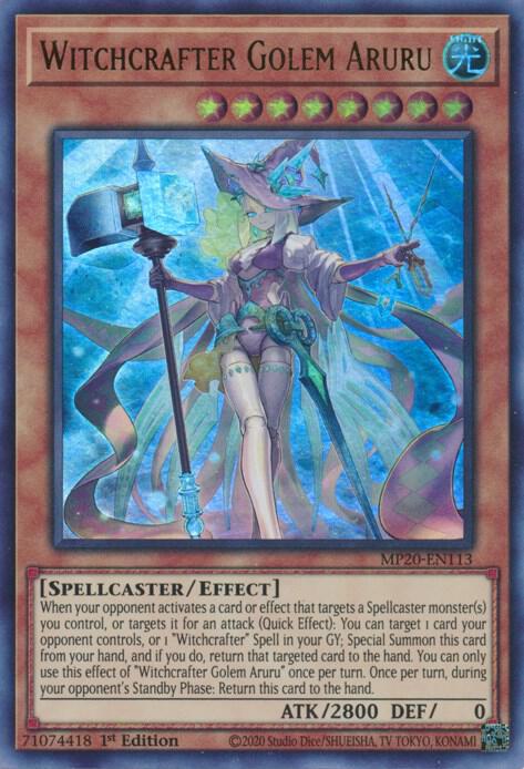 Witchcrafter Golem Aruru (MP20-EN113) (MP20)