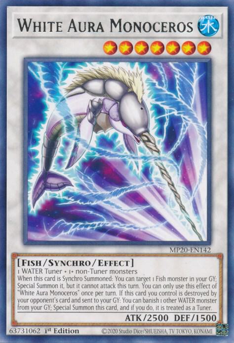 White Aura Monoceros (MP20-EN142) (MP20)