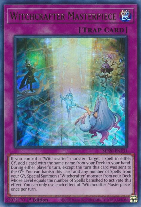 Witchcrafter Masterpiece (MP20-EN231) (MP20)